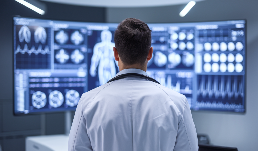 medecin-blouse-blanche-ecran-medical