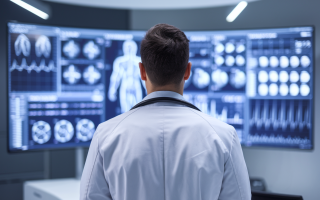 medecin-blouse-blanche-ecran-medical