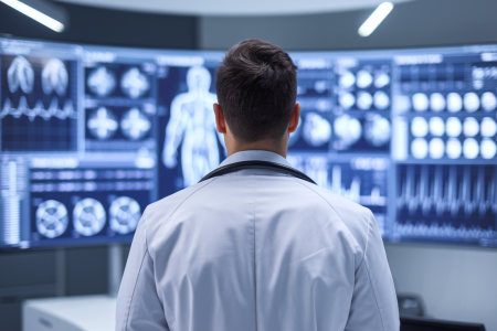 medecin-blouse-blanche-ecran-medical