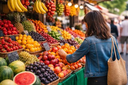 etalage-fruits-frais-marche-personne