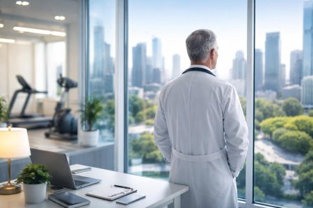 medecin-vue-urbaine-bureau-elegant