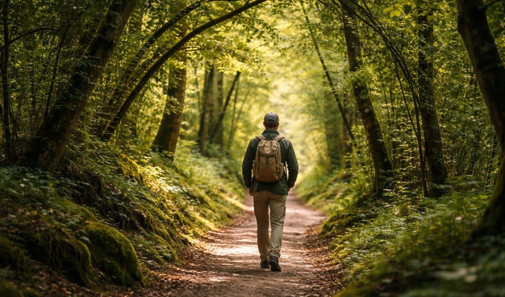 sentier-randonnee-foret-verdoyante