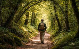 sentier-randonnee-foret-verdoyante