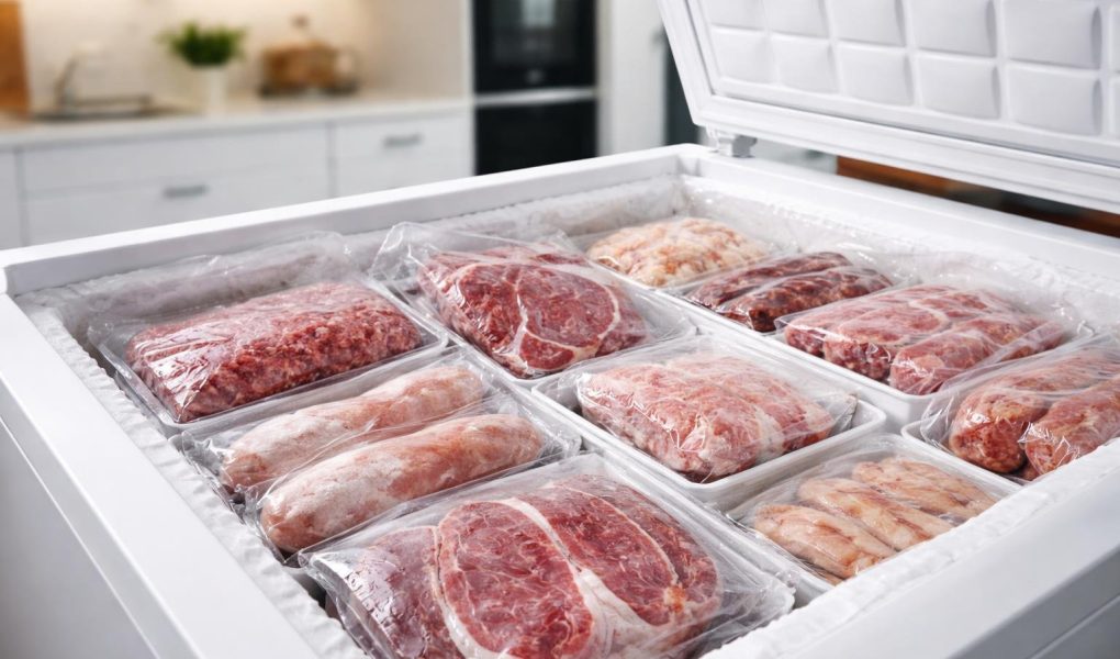 congelateur-ouvert-paquets-viande-givres