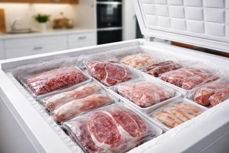 congelateur-ouvert-paquets-viande-givres