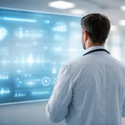 medecin-blouse-tableau-donnees-modernes