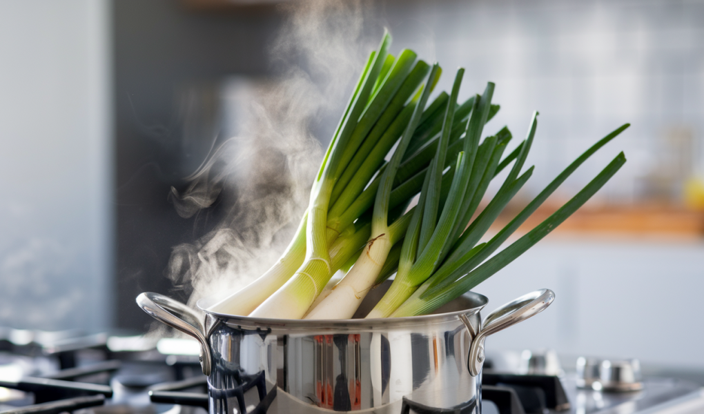 poireaux-casserole-acier-inoxidable-vapeur