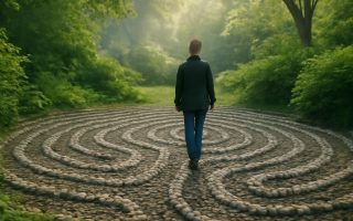 Comment Créer un Labyrinthe de Galets dans son Jardin