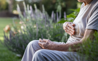 personne-agee-jardin-cataplasme-plantes